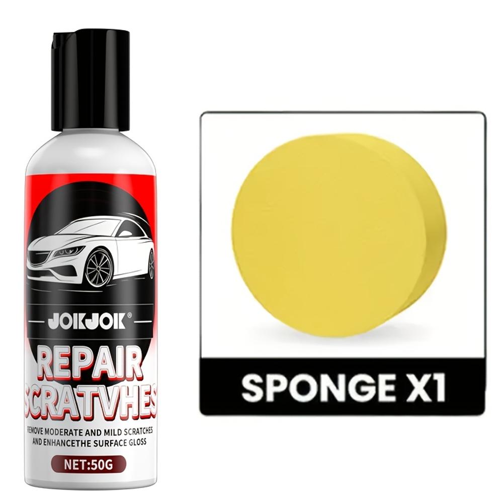 Car Paint Scratch Repair Cream, Effective Scratch Remover, Restores Paint Gloss, Includes Sponge, Universal for All Car Models,
Car Paint Scratch Repair Cream, Effective Scratch Remover, Restores Paint Gloss, Includes Sponge, Universal for All Car Models,
