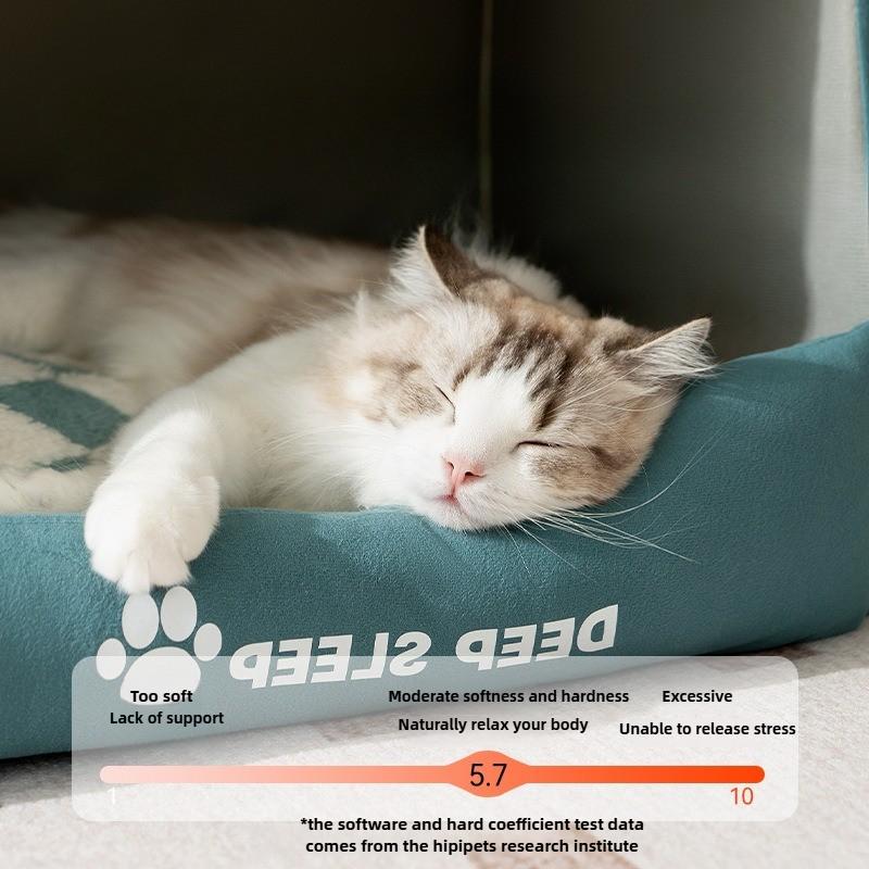 Pet House Detachable Large Space Semi-enclosed Warm Cat and Dog House Beds Anti-slip Soft and Comfortable Pet Products XL
Pet House Detachable Large Space Semi-enclosed Warm Cat and Dog House Beds Anti-slip Soft and Comfortable Pet Products XL