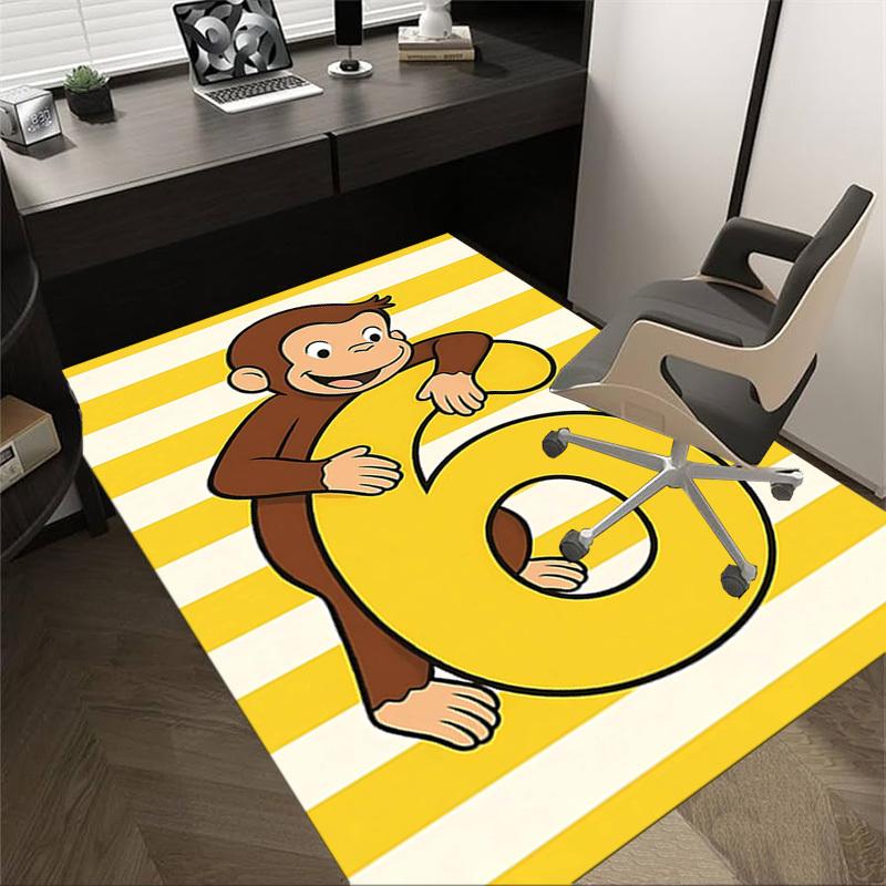 1PC Curious George Anti-slip carpet, suitable for Office, bedroomand playrooms. It can also be used as a sofa footrest cover-R112 60cm by 90cm
1PC Curious George Anti-slip carpet, suitable for Office, bedroomand playrooms. It can also be used as a sofa footrest cover-R112 60cm by 90cm