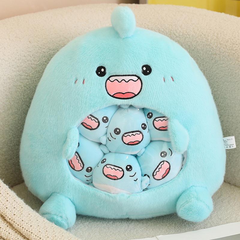 Capybara & Shark Combo: Plush Toy Set and Snack Bag - Perfect for Decompression and Gifts 35x35 cm, 0.65 kg
Capybara & Shark Combo: Plush Toy Set and Snack Bag - Perfect for Decompression and Gifts 35x35 cm, 0.65 kg