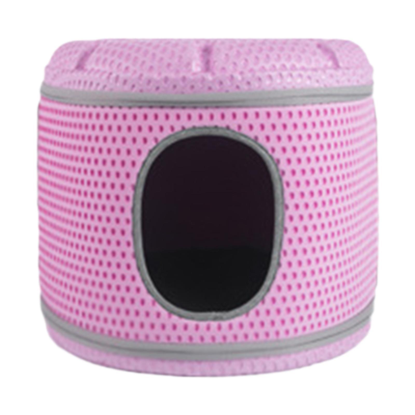 Cat Bed Hideaway Hut Cat Sleeping Bed Semi Closed Soft Non Skid Bottom Detachable Cat House for Indoor Cats Kitty Pet Supplies рожевий
Cat Bed Hideaway Hut Cat Sleeping Bed Semi Closed Soft Non Skid Bottom Detachable Cat House for Indoor Cats Kitty Pet Supplies рожевий
