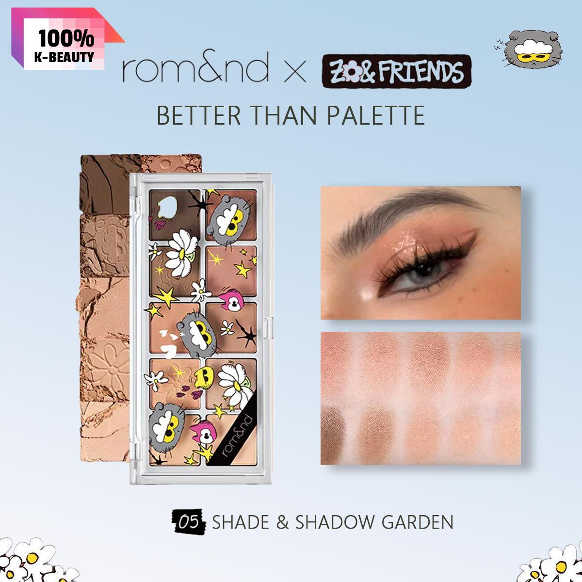 Romand rom&nd X ZO&FRIENDS BETTER THAN PALETTE
Romand rom&nd X ZO&FRIENDS BETTER THAN PALETTE
