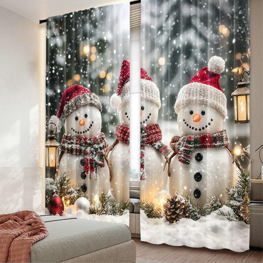 Set Of 2 Flat Printing Fashionable Christmas Curtains Digital Printed Polyester Drapes Festive Holiday Curtain W100*H70(CM)-Rod Pocket&2PCS
Set Of 2 Flat Printing Fashionable Christmas Curtains Digital Printed Polyester Drapes Festive Holiday Curtain W100*H70(CM)-Rod Pocket&2PCS