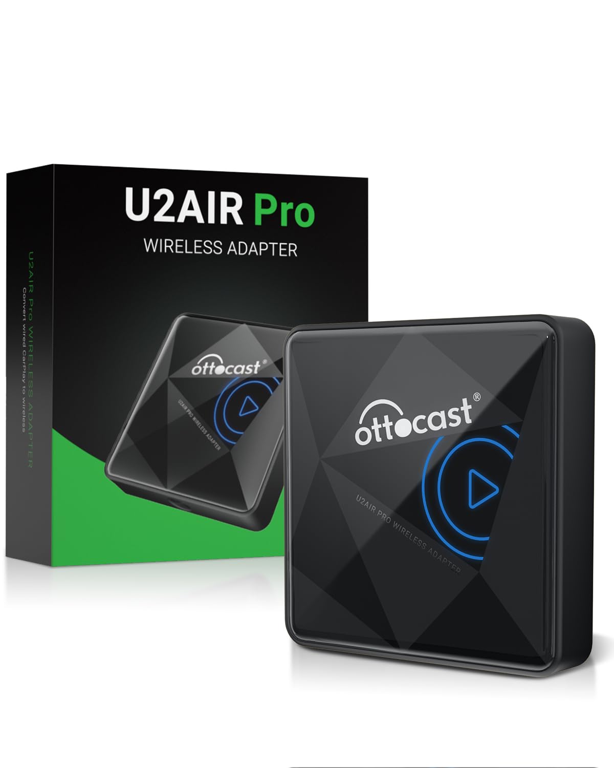Ottocast U2AIR Pro Новый беспроводной адаптер CarPlay для пользователей iPhone Беспроводной ключ CarPlay Добавление интеллектуальной кнопки повышает удобство использования
Ottocast U2AIR Pro Новый беспроводной адаптер CarPlay для пользователей iPhone Беспроводной ключ CarPlay Добавление интеллектуальной кнопки повышает удобство использования