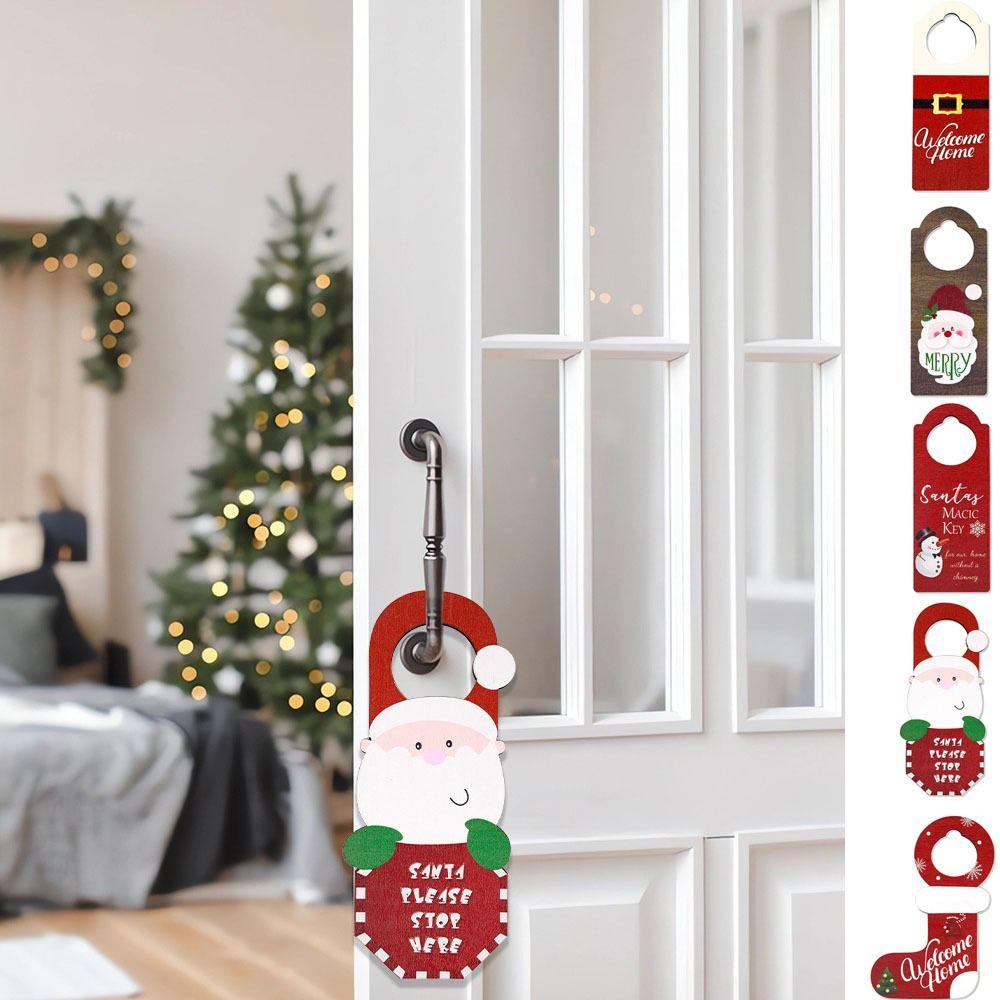 Snowman Santa Claus Door Handle Hanging Christmas Decorations Cute Christmas Doorknob Hanger Wall
Snowman Santa Claus Door Handle Hanging Christmas Decorations Cute Christmas Doorknob Hanger Wall