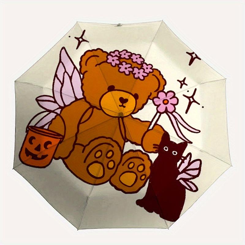 1pc Fairy Bear Automatic Open/close, All-Season Portable Folding Umbrella for Friends, Travel, Everyday, Events yy250812230
1pc Fairy Bear Automatic Open/close, All-Season Portable Folding Umbrella for Friends, Travel, Everyday, Events yy250812230