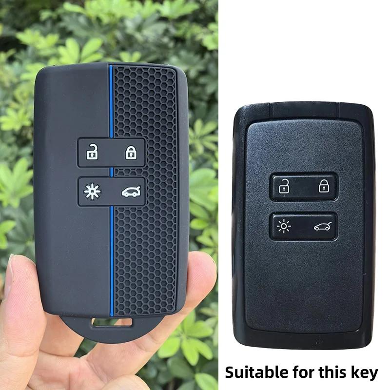 Silicone Car Key Cover Smart Remote Fob Case Shell for Renault Captur Koleos Kadjar Arkana Megane Dacia Duster Sandero Stepway
Silicone Car Key Cover Smart Remote Fob Case Shell for Renault Captur Koleos Kadjar Arkana Megane Dacia Duster Sandero Stepway