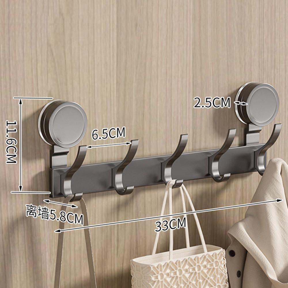 Настінна вішалка для одягу Гачки 5/6/7/8 Вішалка для рушників Присоски Гачки Аксесуари для ванної кімнати Grey/5 Hooks
Настінна вішалка для одягу Гачки 5/6/7/8 Вішалка для рушників Присоски Гачки Аксесуари для ванної кімнати Grey/5 Hooks