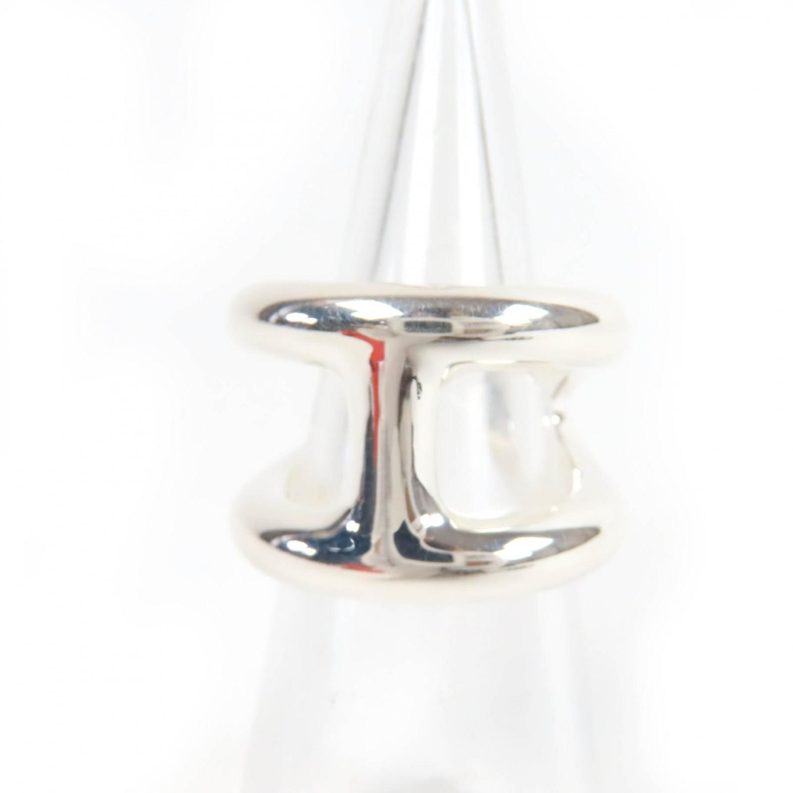 HERMES Ring Osmoz GM Ring Silver AG925 Women 50 Used
HERMES Ring Osmoz GM Ring Silver AG925 Women 50 Used