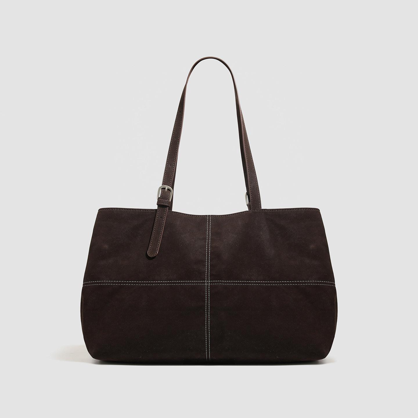 Niche Design City Brushing Bag Matte Leather Tote Bag Large Capacity Simple Fashion Commuter Handheld Single Shoulder Big Bag
Niche Design City Brushing Bag Matte Leather Tote Bag Large Capacity Simple Fashion Commuter Handheld Single Shoulder Big Bag