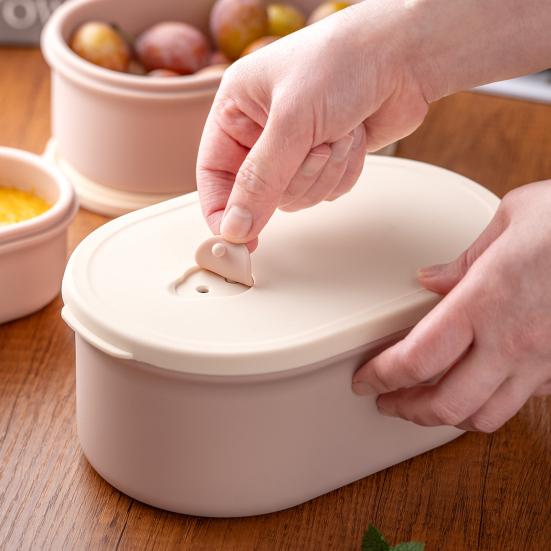 Yousheng 3Pcs Silicone Lunch Box with Lids Leak-proof Bento Box Reusable Food Storage Containers Stackable Meal Prep Containers for Picnic Outdoor красный
Yousheng 3Pcs Silicone Lunch Box with Lids Leak-proof Bento Box Reusable Food Storage Containers Stackable Meal Prep Containers for Picnic Outdoor красный
