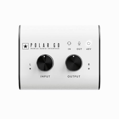 Blackstar Blackstar Portable Audio Interface Polar GO Built-in Stereo Microphone/USB-C Powered & ...
Blackstar Blackstar Portable Audio Interface Polar GO Built-in Stereo Microphone/USB-C Powered & ...