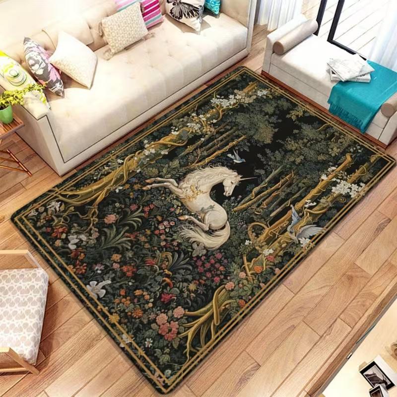 Mythical Forest Animal Carpet Large Area Rug Enchanted Creature Design Chair Mat Living Room Home Decor Floor Mat Kitchen Mat 40x60CM
Mythical Forest Animal Carpet Large Area Rug Enchanted Creature Design Chair Mat Living Room Home Decor Floor Mat Kitchen Mat 40x60CM