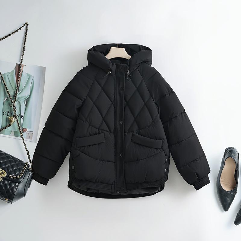 Large size new down cotton-padded clothes women s loose hooded short cotton-padded clothes thickened cotton-padded jacket M чёрный
Large size new down cotton-padded clothes women s loose hooded short cotton-padded clothes thickened cotton-padded jacket M чёрный