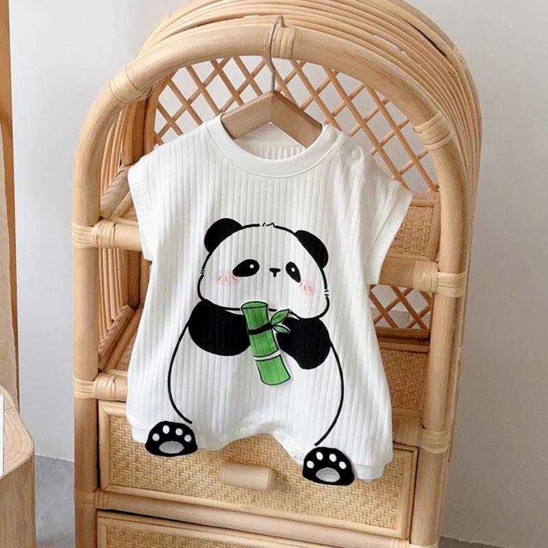 Cute Baby Romper Clothes Summer Thin Super Cute Baby Short-Sleeved Panda Jumpsuit Male and Female Baby Outing Clothes Summer 66(3-6M) білий
Cute Baby Romper Clothes Summer Thin Super Cute Baby Short-Sleeved Panda Jumpsuit Male and Female Baby Outing Clothes Summer 66(3-6M) білий