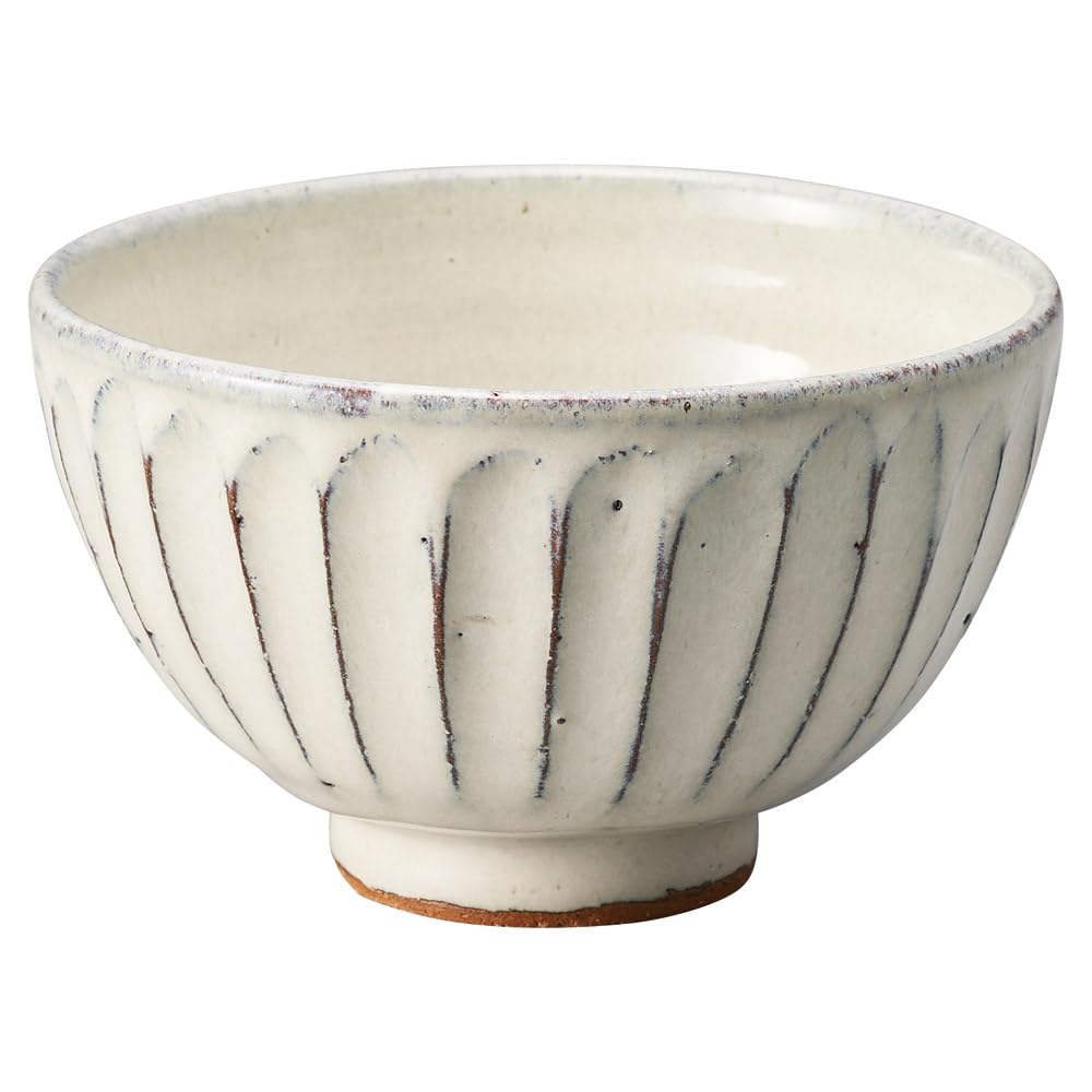 Marui Seito Shigaraki Ware Hechimon Rice Bowl Rice Bowl White Glaze Carving Diameter 12cm Approx. 3-1465 белый
Marui Seito Shigaraki Ware Hechimon Rice Bowl Rice Bowl White Glaze Carving Diameter 12cm Approx. 3-1465 белый