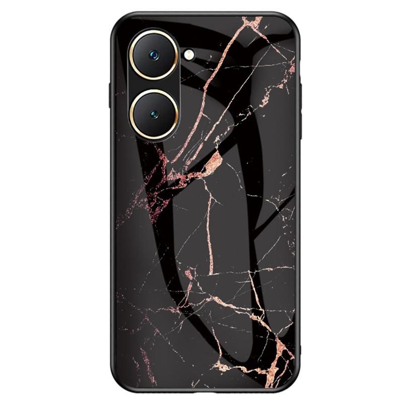 For vivo Y03 Printed Phone Case Tempered Glass+PC Back Cover with TPU Edges Gold Black Marble
For vivo Y03 Printed Phone Case Tempered Glass+PC Back Cover with TPU Edges Gold Black Marble