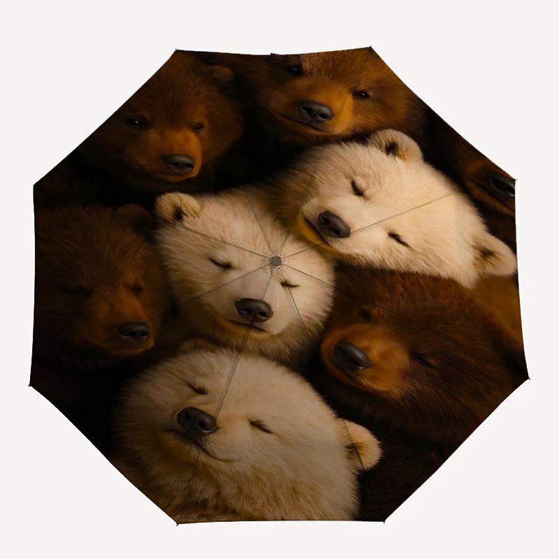 1pc Polar Bears Cubs Automatic Open/Close Umbrella - Compact Travel Umbrella with 8-Rib Durable Frame, Lightweight & Portable Design z34
1pc Polar Bears Cubs Automatic Open/Close Umbrella - Compact Travel Umbrella with 8-Rib Durable Frame, Lightweight & Portable Design z34