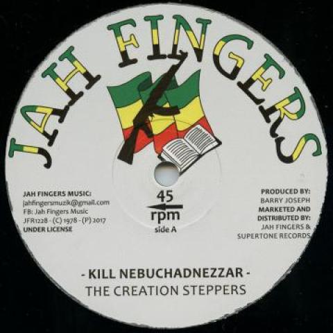 12inch Record CREATION STEPPER - Kill Nebuchdnezzar / Dub JFR1228 Jah Fingers 1978 UK Reggae, Ska & Dub Used
12inch Record CREATION STEPPER - Kill Nebuchdnezzar / Dub JFR1228 Jah Fingers 1978 UK Reggae, Ska & Dub Used