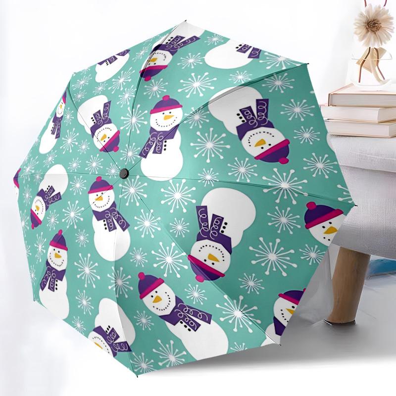 1pc Snowman Pattern Automatic Folding Umbrella Durable Iron Frame,All Seasons Home Travel Outdoor Multifunctional Umbrella yy251115055
1pc Snowman Pattern Automatic Folding Umbrella Durable Iron Frame,All Seasons Home Travel Outdoor Multifunctional Umbrella yy251115055