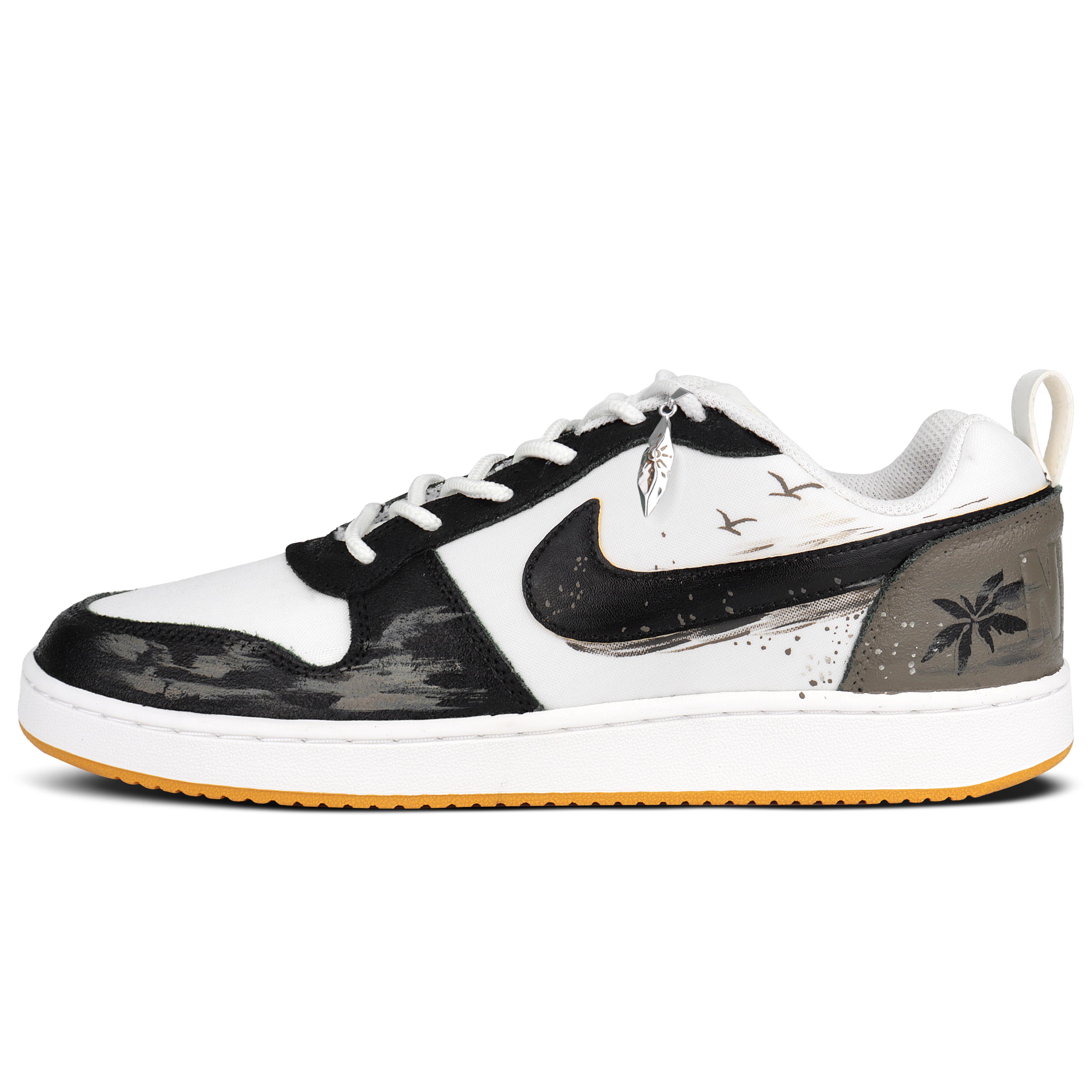 Nike Court Borough Abrasion Resistant Low top Skateboard Shoes Men s Black White Brown 844881-100(Team1453-) 40
Nike Court Borough Abrasion Resistant Low top Skateboard Shoes Men s Black White Brown 844881-100(Team1453-) 40