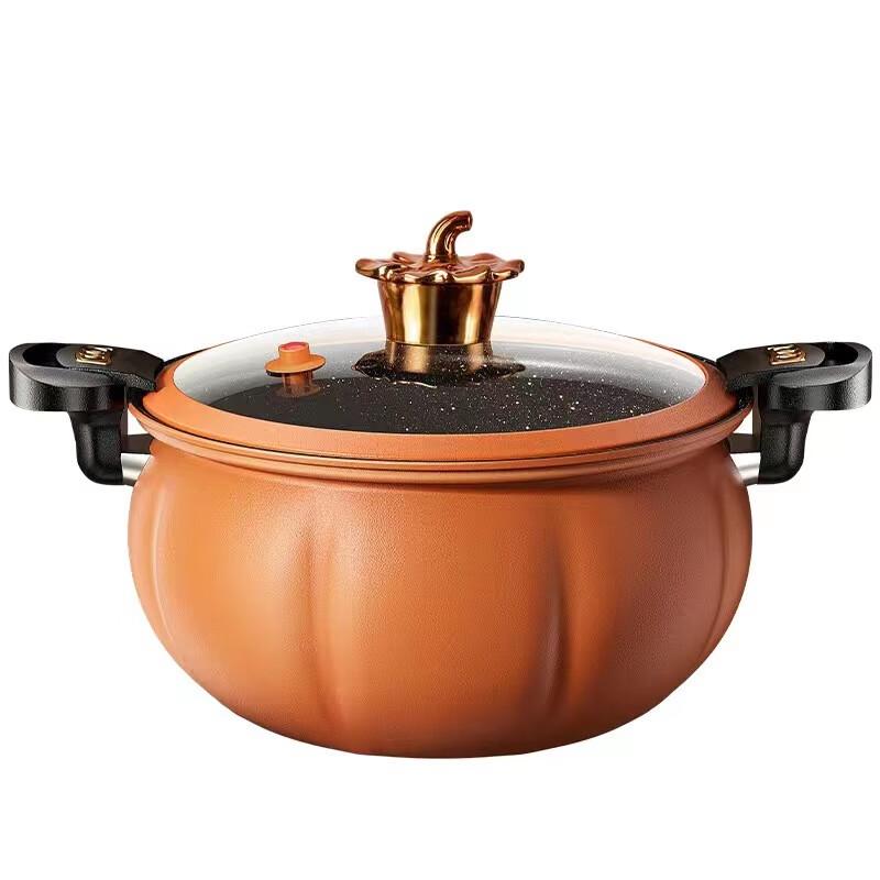 San Jia Long Multi-functional Pumpkin Micro-Pressure Cooker
San Jia Long Multi-functional Pumpkin Micro-Pressure Cooker