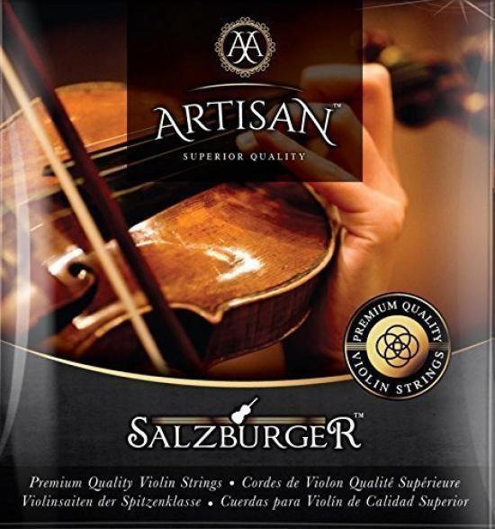 Artisan Violin String 4 4 or 3 4 10 String 2 X Stainless steel ball Flat wound eliminates finger Warmest tone and unmatched durability 10 x - sizes.
Artisan Violin String 4 4 or 3 4 10 String 2 X Stainless steel ball Flat wound eliminates finger Warmest tone and unmatched durability 10 x - sizes.
