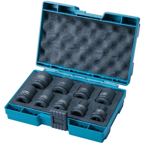 Makita B-66232 1/2-inch (12.7mm) Drive Socket Set with Storage Case, Impact Wrench
Makita B-66232 1/2-inch (12.7mm) Drive Socket Set with Storage Case, Impact Wrench