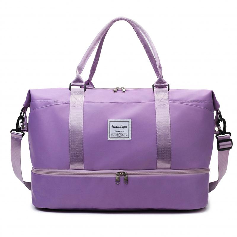 Lightweight and simple outdoor portable travel bag, large-capacity carry-on bag for men and women, suitable for casual sports, yoga, and fitness 50*25*35 фиолетовый
Lightweight and simple outdoor portable travel bag, large-capacity carry-on bag for men and women, suitable for casual sports, yoga, and fitness 50*25*35 фиолетовый