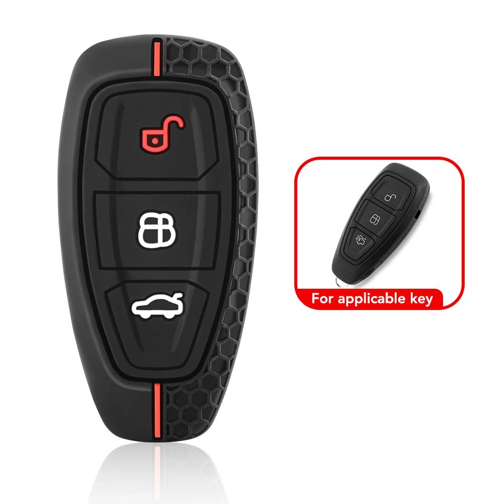 Silicone Car Remote Key Case Cover Shell Fob for Ford Focus 3 4 Fiesta Fusion Kuga Ecosport Mondeo MK3 MK4 Protect Accessories красный
Silicone Car Remote Key Case Cover Shell Fob for Ford Focus 3 4 Fiesta Fusion Kuga Ecosport Mondeo MK3 MK4 Protect Accessories красный