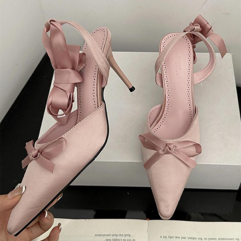Мода Мода Бант Сатин Ремешок на щиколотке Женские туфли-лодочки Элегантный Острый носок Шпилька Высокие каблуки Женские Слингбэки Свадебные Выпускные туфли 40 розовый
Мода Мода Бант Сатин Ремешок на щиколотке Женские туфли-лодочки Элегантный Острый носок Шпилька Высокие каблуки Женские Слингбэки Свадебные Выпускные туфли 40 розовый