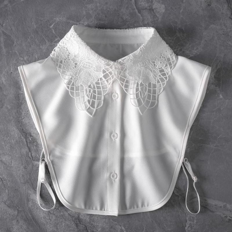 Женская корейская рубашка осенняя со съемным воротником для девочек белая полурубашка блузка накладной воротник лацкан съемный заостренный воротник
Женская корейская рубашка осенняя со съемным воротником для девочек белая полурубашка блузка накладной воротник лацкан съемный заостренный воротник