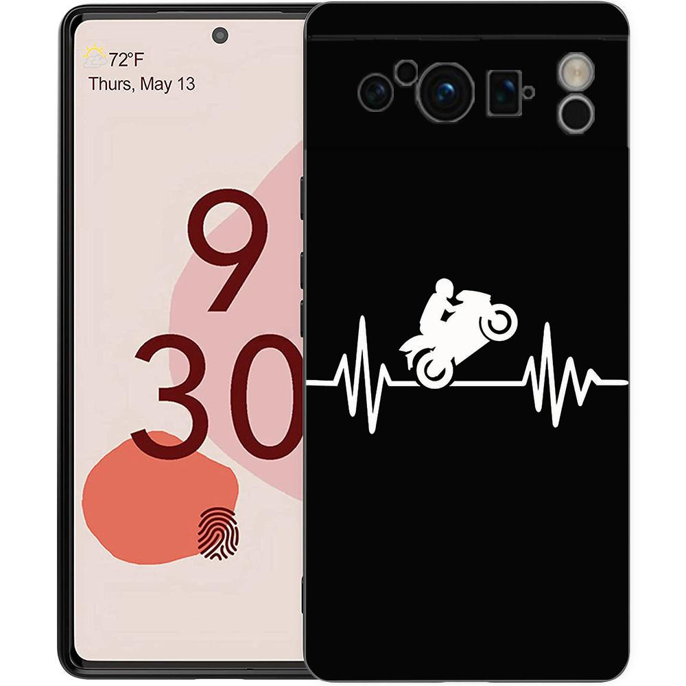 Luxury TPU Phone Case For Google Pixel 9 8 8A 7 7A 6 Pro XL 6A 5G Motorcycle Heartbeat Black Soft Back Cover Pixel 8 Pro
Luxury TPU Phone Case For Google Pixel 9 8 8A 7 7A 6 Pro XL 6A 5G Motorcycle Heartbeat Black Soft Back Cover Pixel 8 Pro