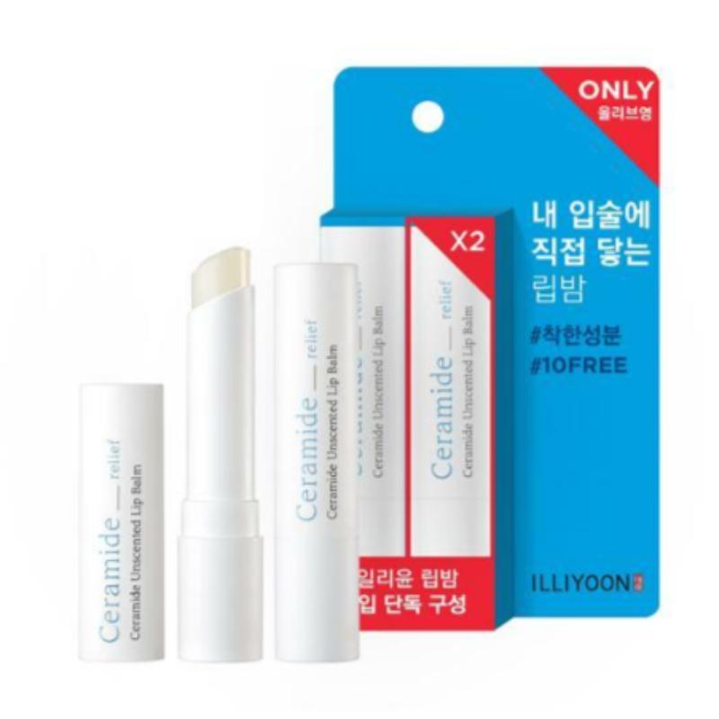 Illyun Церамидный бальзам для губ без отдушки двойной набор
Illyun Церамидный бальзам для губ без отдушки двойной набор
