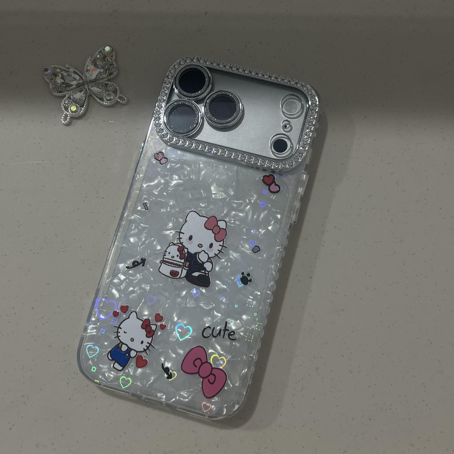 Heart-Shaped Shell Glitter Stand Protective Case for iPhone 17 Pro Max (KT Cat Design) iPhone 12 Pro Max
Heart-Shaped Shell Glitter Stand Protective Case for iPhone 17 Pro Max (KT Cat Design) iPhone 12 Pro Max