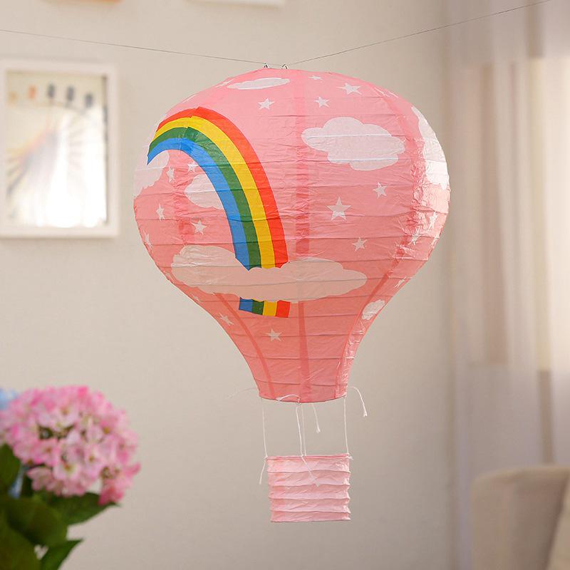 Hot Air Balloon Paper Lantern Decoration for Windows and Ceilings 30cm Diameter, 45cm Height
Hot Air Balloon Paper Lantern Decoration for Windows and Ceilings 30cm Diameter, 45cm Height
