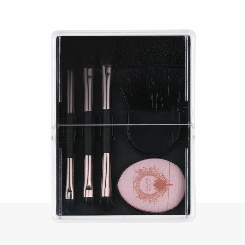 Multifunctional 8-in-1 Makeup Brush Set: Eyebrow, Eyeshadow, and Loose Powder Brushes with Soft Bristles.
Multifunctional 8-in-1 Makeup Brush Set: Eyebrow, Eyeshadow, and Loose Powder Brushes with Soft Bristles.