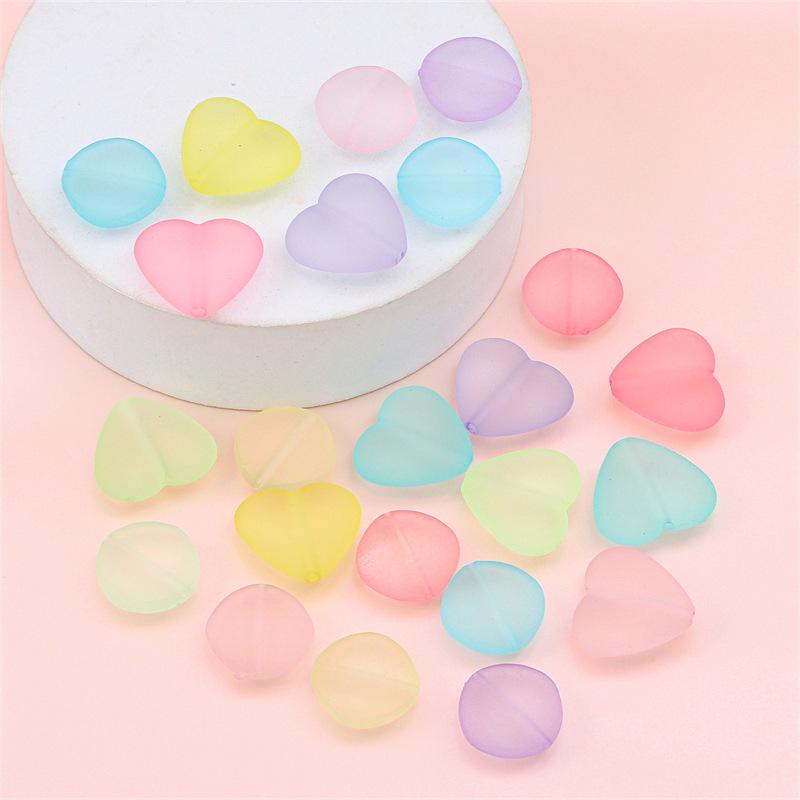 Acrylic Frosted Peach Heart Rhombus Geometric Beads for DIY Earrings & Bracelets Random Mixed Colors 6 pcs/pack
Acrylic Frosted Peach Heart Rhombus Geometric Beads for DIY Earrings & Bracelets Random Mixed Colors 6 pcs/pack