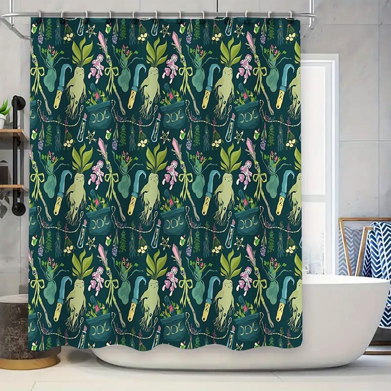 Botanical Shower Curtain Vintage Floral Bathroom Decor Nature Greenery Farmhouse Pattern Backdrop Waterproof Washable W60H190(CM)-1 Pcs
Botanical Shower Curtain Vintage Floral Bathroom Decor Nature Greenery Farmhouse Pattern Backdrop Waterproof Washable W60H190(CM)-1 Pcs