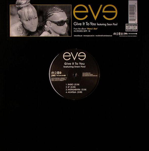 12inch Record EVE, SEAN PAUL - Give It To You B000980611 Aftermath Enter 2007 US Rap & Hip-Hop/R&B Used
12inch Record EVE, SEAN PAUL - Give It To You B000980611 Aftermath Enter 2007 US Rap & Hip-Hop/R&B Used