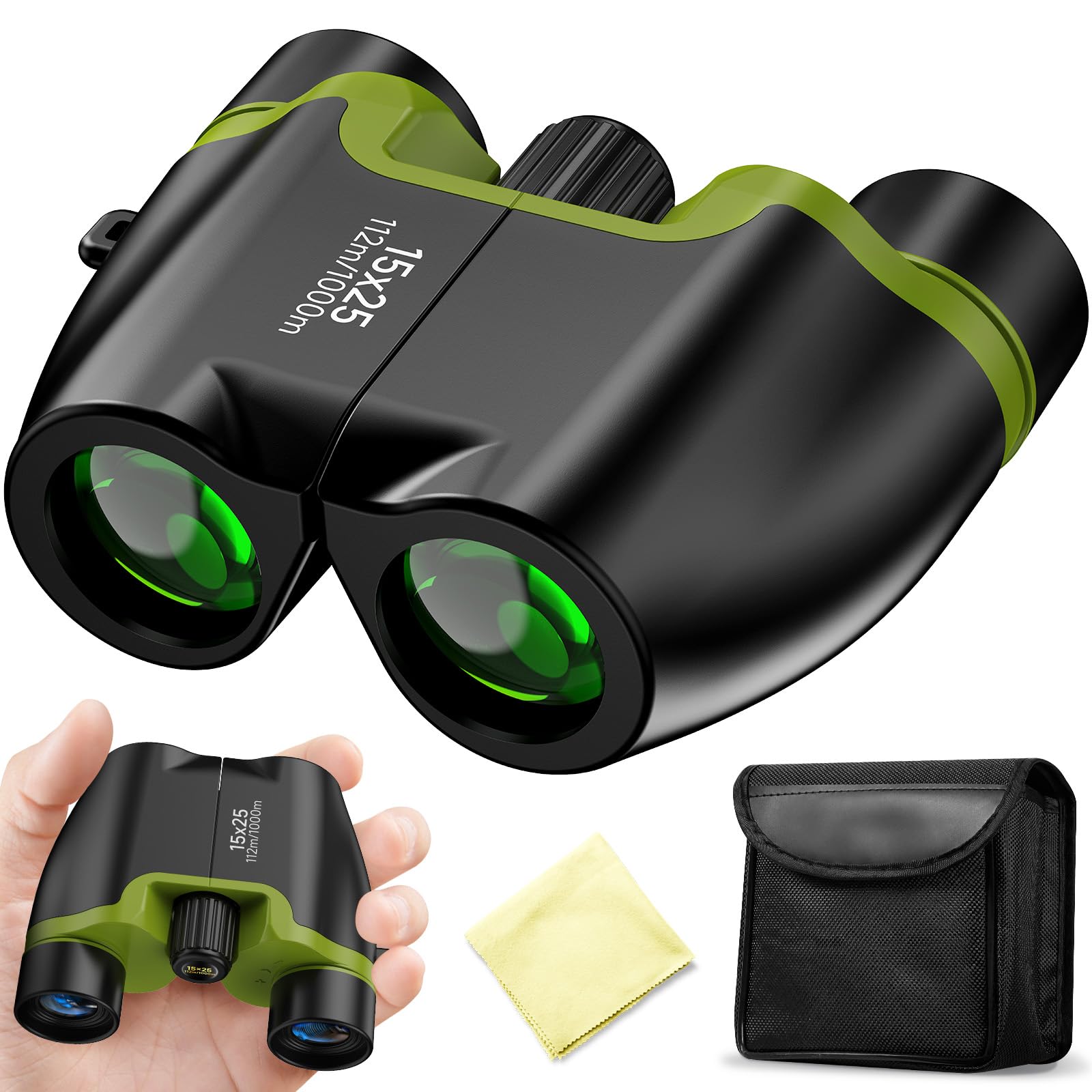 Binoculars for Live Opera 15x High BAK4 Prism Revolutionary FMC Image Low for Events, Glasses, Magnification, & Multi-Layer Coating, Stabilization, чорний
Binoculars for Live Opera 15x High BAK4 Prism Revolutionary FMC Image Low for Events, Glasses, Magnification, & Multi-Layer Coating, Stabilization, чорний