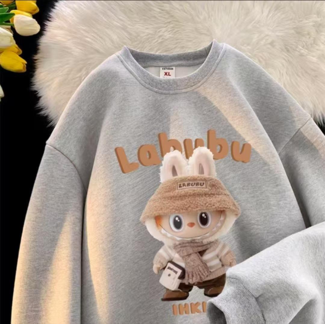 Japanese Style Cartoon Autumn and Winter New Cute Printed Round Neck Cotton Sweater Pullover Tops Coat for Men and Women S белый
Japanese Style Cartoon Autumn and Winter New Cute Printed Round Neck Cotton Sweater Pullover Tops Coat for Men and Women S белый