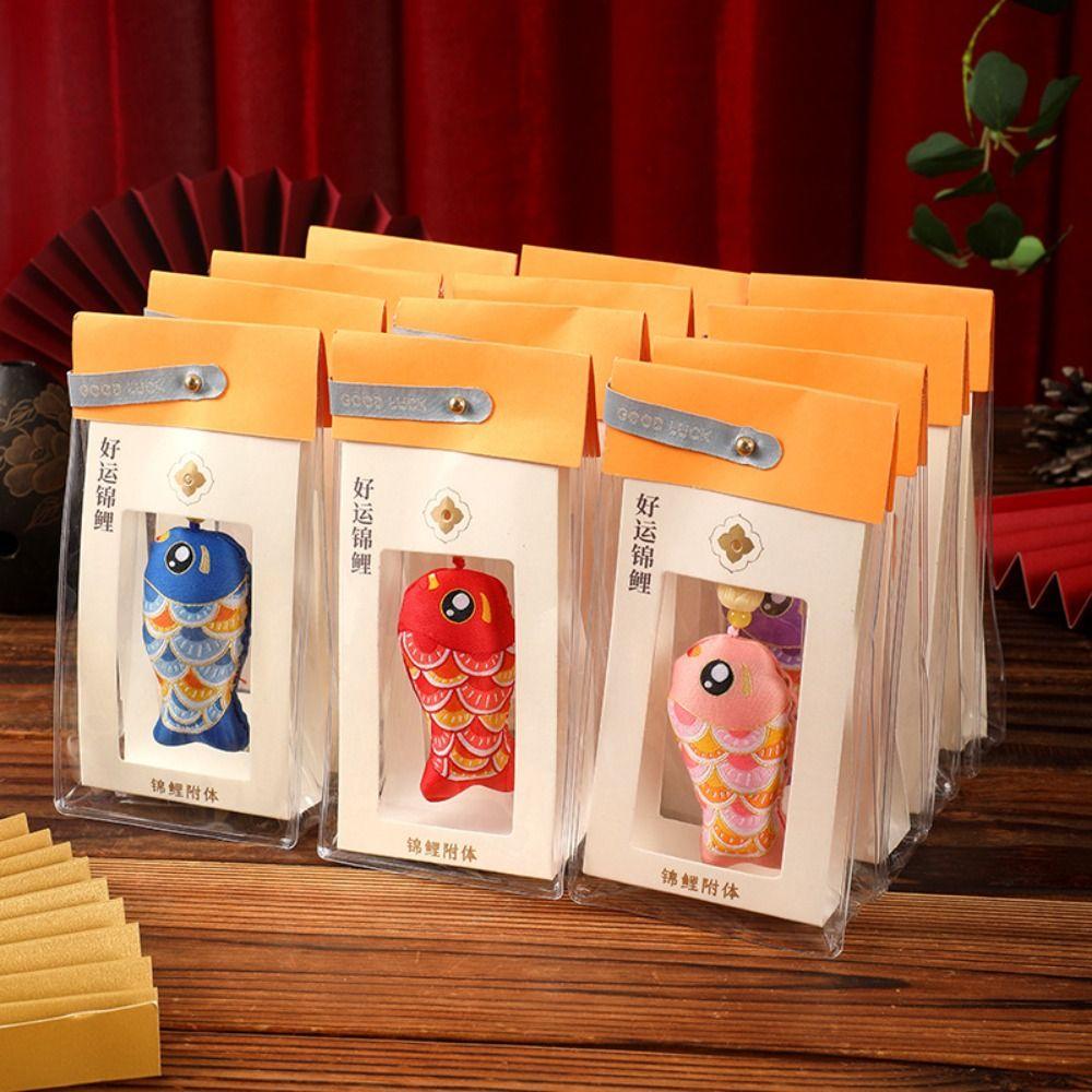 Chinese Style Car Hanger Key Chain Lucky Fish Sachet Pendant Cute Car Key Accessories розовый
Chinese Style Car Hanger Key Chain Lucky Fish Sachet Pendant Cute Car Key Accessories розовый