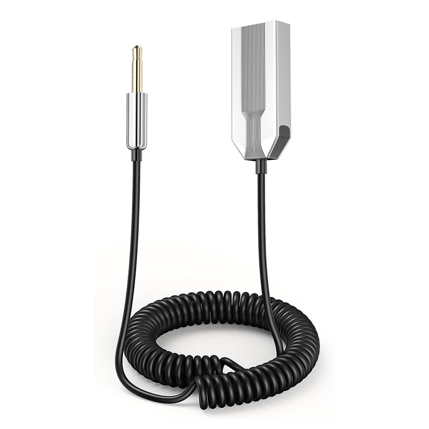 Bluetooth 5.3 To Aux Adapter For Car, Usb To Trs 3.5Mm Receiver - Adds Bluetooth To Car, Speaker, Household Stereo Audio For Han
Bluetooth 5.3 To Aux Adapter For Car, Usb To Trs 3.5Mm Receiver - Adds Bluetooth To Car, Speaker, Household Stereo Audio For Han