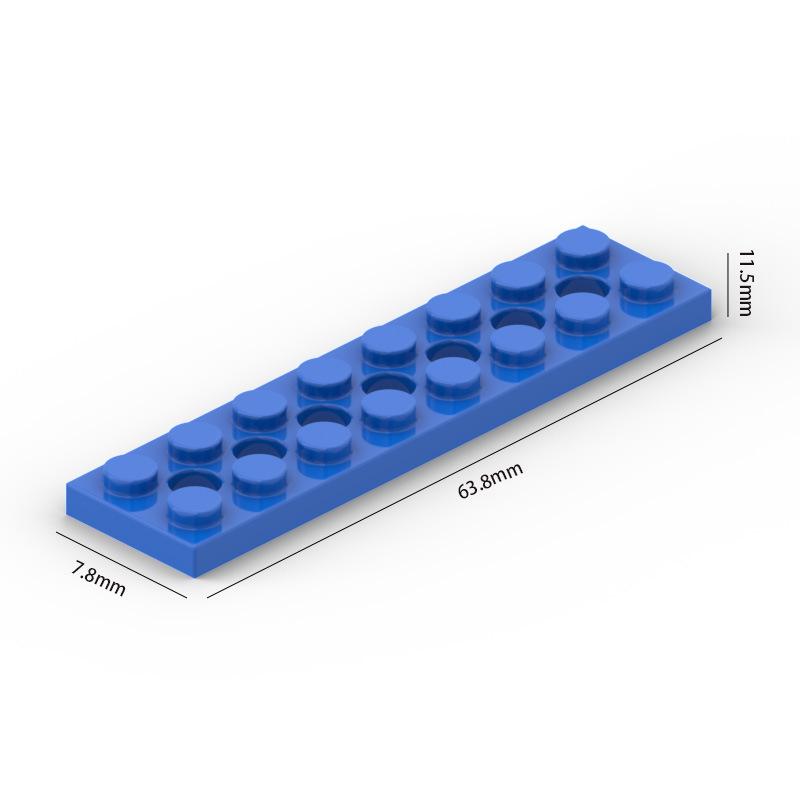 Compatible Lego 3738 2x8 Building Blocks Thin Plate with 7 Holes 0.5kg (~242pcs)
Compatible Lego 3738 2x8 Building Blocks Thin Plate with 7 Holes 0.5kg (~242pcs)