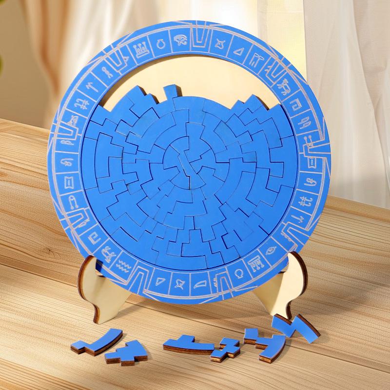 Stargate Puzzle: Early Childhood Educational Wooden Toy for Hands-on and Thinking Skills Development
Stargate Puzzle: Early Childhood Educational Wooden Toy for Hands-on and Thinking Skills Development