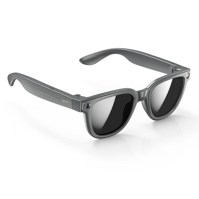 Cross M8 Smart Glasses: Bluetooth Calling, AI Translation, Object Recognition, Music, Detachable Lenses, UV Protection. сірий колір
Cross M8 Smart Glasses: Bluetooth Calling, AI Translation, Object Recognition, Music, Detachable Lenses, UV Protection. сірий колір