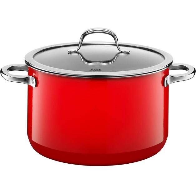 Кастрюля WMF Silit Passion 24см красная 6,4л (21.0229.7079)
Кастрюля WMF Silit Passion 24см красная 6,4л (21.0229.7079)