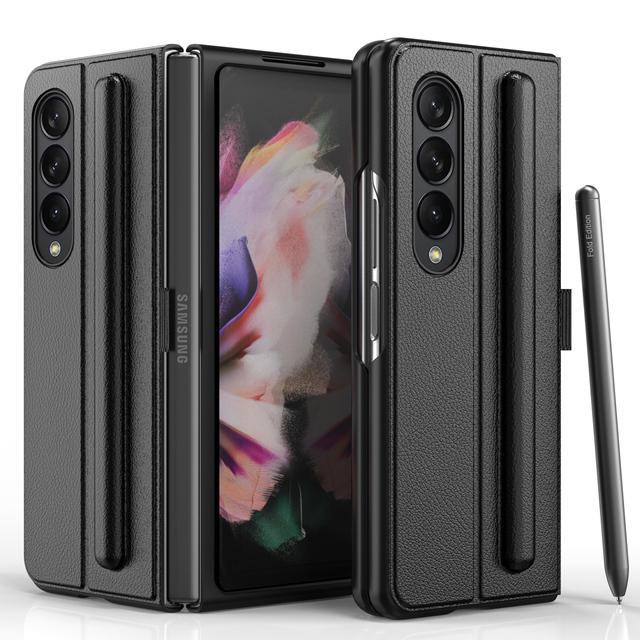 Складной чехол для телефона со скрытым отделением для ручки для Samsung Galaxy Z Fold 4, магнитный шарнирный чехол с полным покрытием, чехол Galaxy Z Fold4 For Galaxy Z Fold 4 чёрный
Складной чехол для телефона со скрытым отделением для ручки для Samsung Galaxy Z Fold 4, магнитный шарнирный чехол с полным покрытием, чехол Galaxy Z Fold4 For Galaxy Z Fold 4 чёрный
