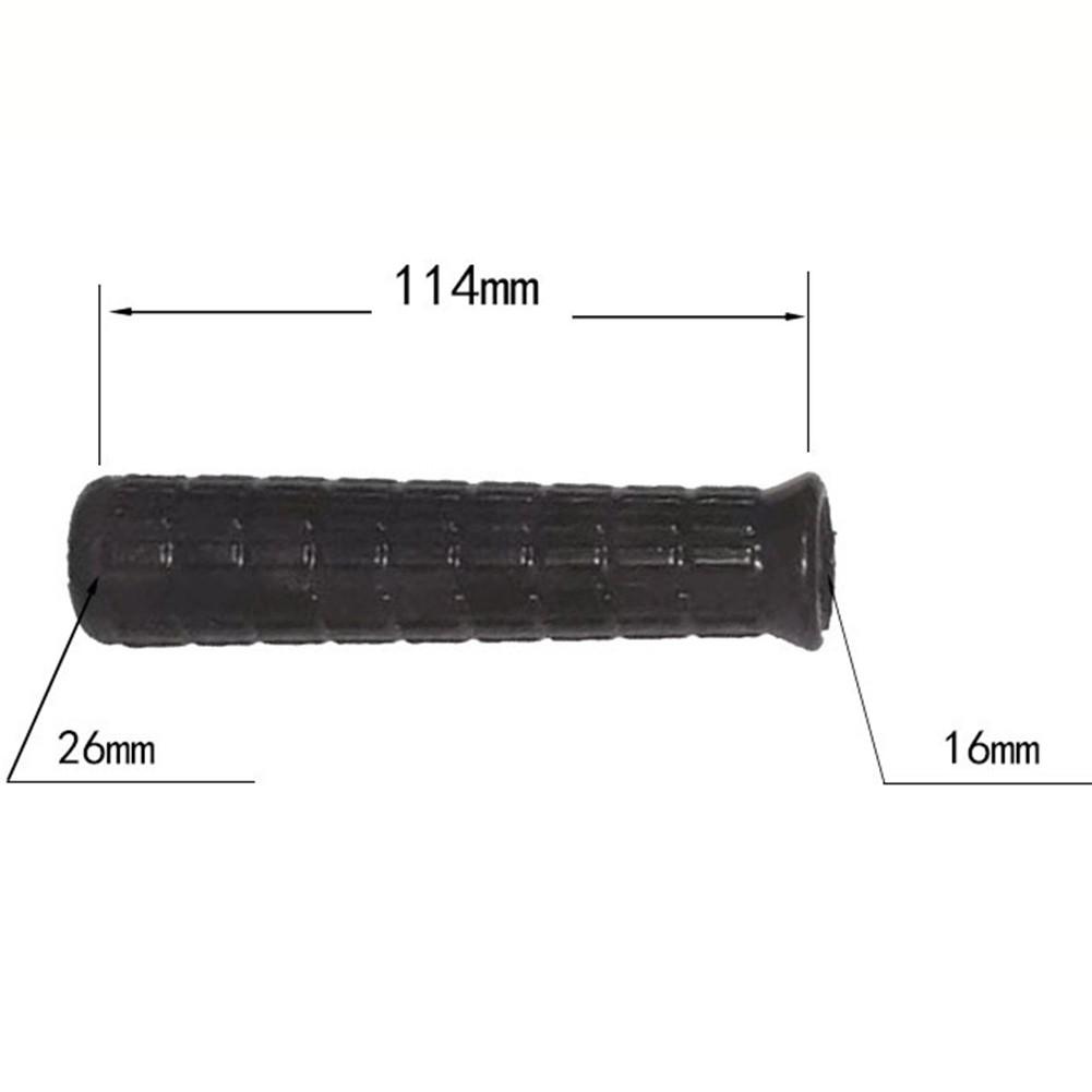 Rubber Handles 2x Barrow Handle Black Round Tubes Tool 114 x 16mm
Rubber Handles 2x Barrow Handle Black Round Tubes Tool 114 x 16mm